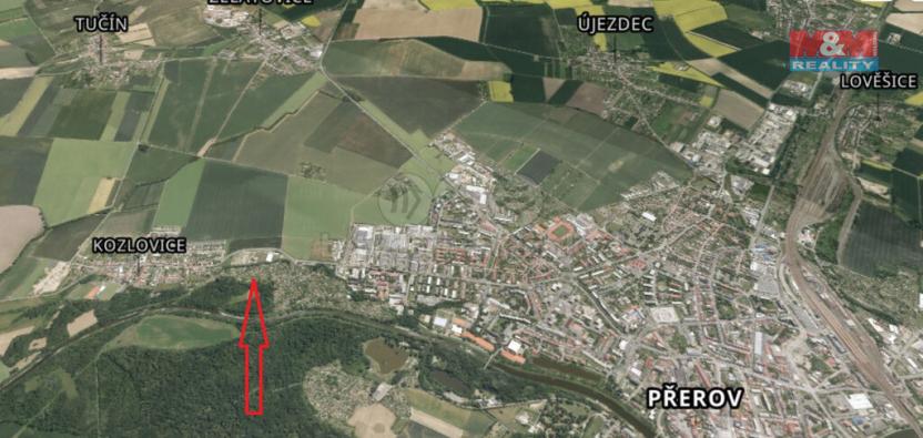 Prodej zahrady, Přerov - Přerov IV-Kozlovice, 1274 m2