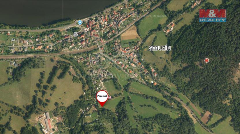 Prodej louky, Ústí nad Labem - Sebuzín, 1543 m2