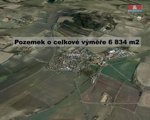 Prodej zemědělské půdy, Libčeves - Všechlapy, 6834 m2