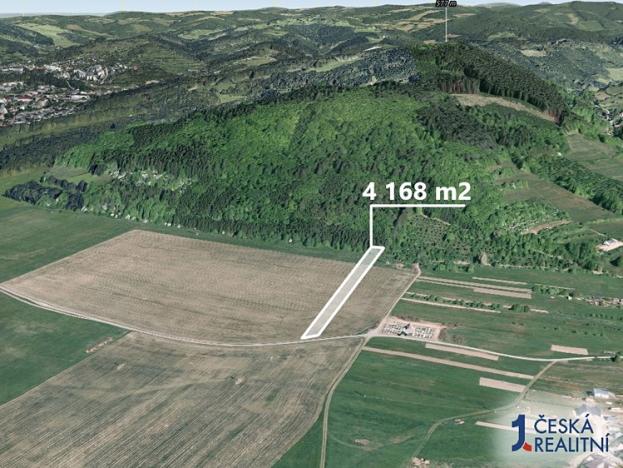 Prodej podílu zemědělské půdy, Vsetín, 595 m2