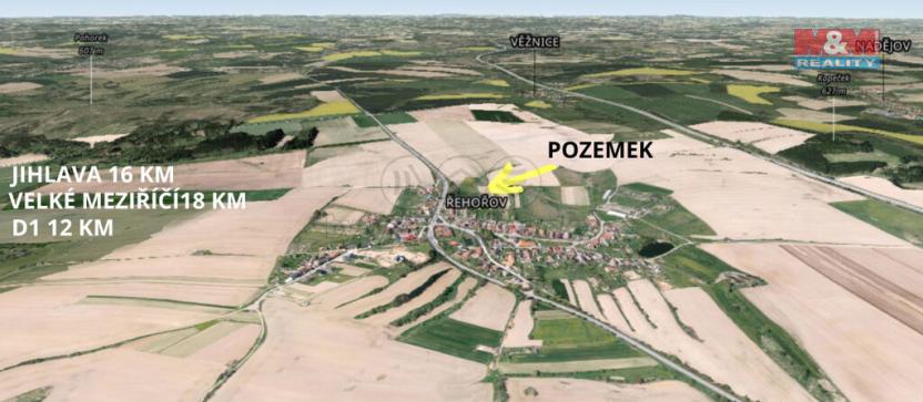 Prodej pozemku pro bydlení, Kamenice - Řehořov, 760 m2