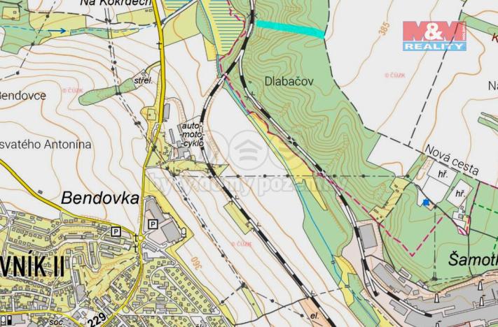 Prodej lesa, Lužná, 9036 m2