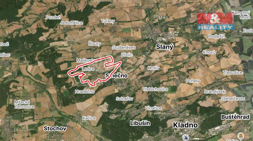 Prodej pole, Ledce, 8704 m2