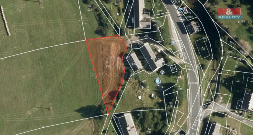 Prodej pozemku pro bydlení, Vápenná, 1442 m2