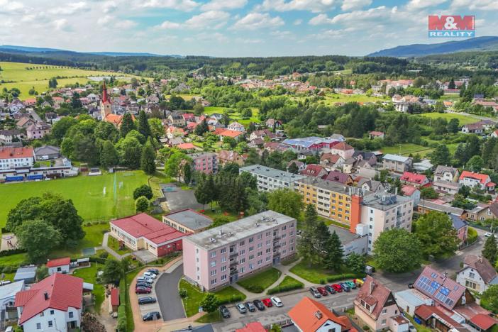 Prodej bytu 3+1, Velká Hleďsebe, Tyršova, 74 m2