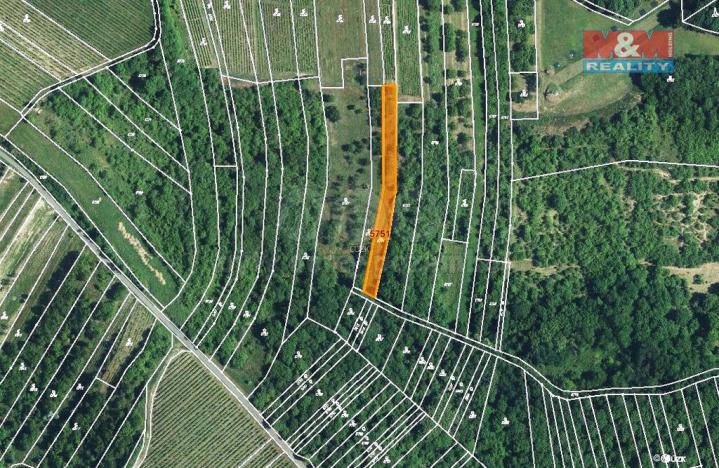 Prodej zemědělské půdy, Němčičky, 1211 m2