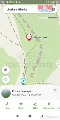 Prodej louky, Vysoká, 1003 m2