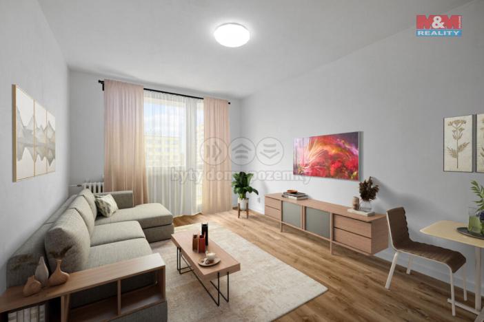 Prodej bytu 2+kk, Kladno - Kročehlavy, Jerevanská, 48 m2