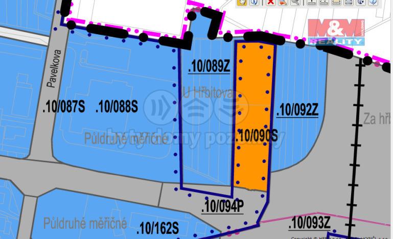 Prodej pozemku pro komerční výstavbu, Olomouc, Lipenská, 9603 m2