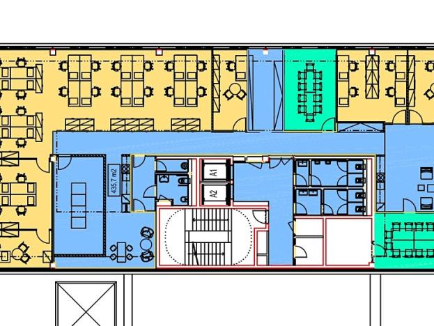 Pronájem kanceláře, Praha - Holešovice, Argentinská, 450 m2