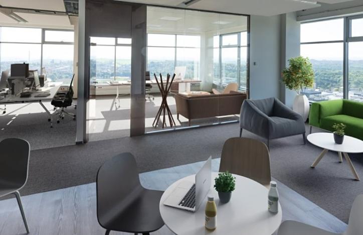 Pronájem kanceláře, Praha - Stodůlky, Bucharova, 924 m2