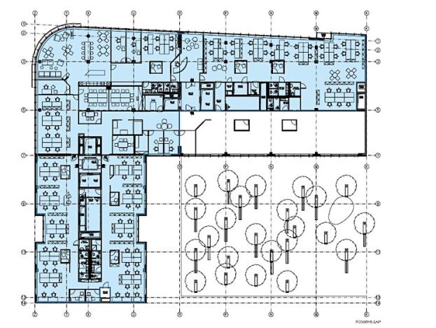 Pronájem kanceláře, Praha - Smíchov, Plzeňská, 1180 m2