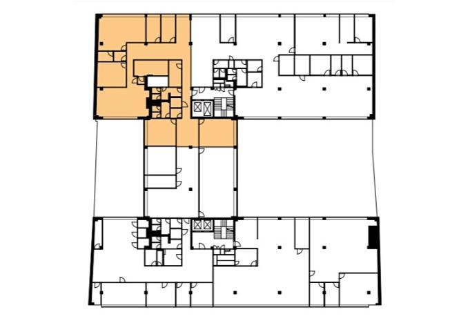 Pronájem kanceláře, Praha - Karlín, Sokolovská, 340 m2