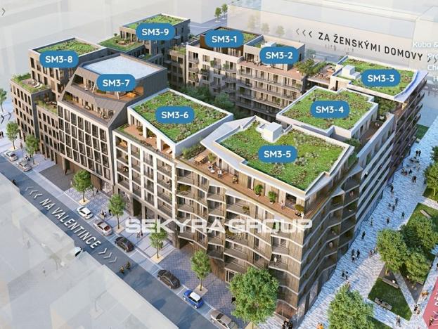 Prodej bytu 3+kk, Praha - Smíchov, Šiklové, 79 m2