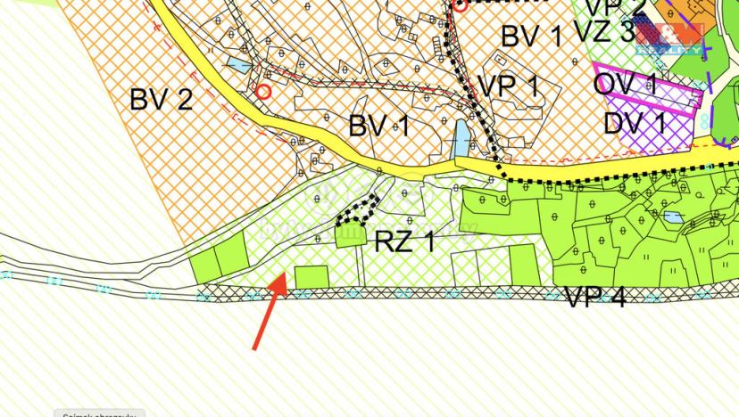 Prodej zahrady, Rovná, 651 m2