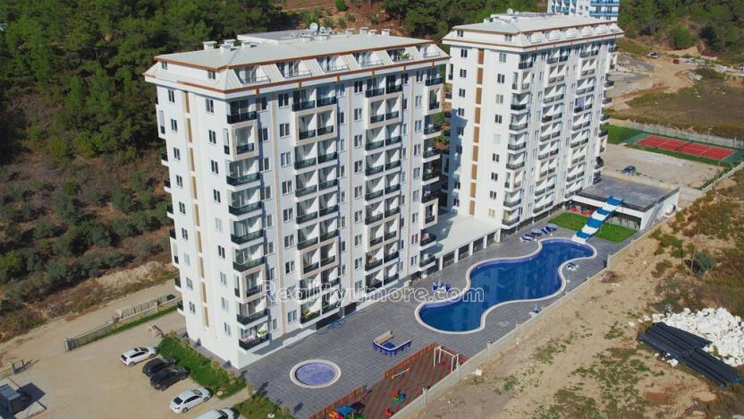 Prodej bytu 1+1, Alanya, Turecko, 42 m2