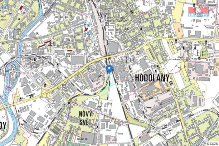 Prodej pole, Olomouc - Hodolany, 6066 m2