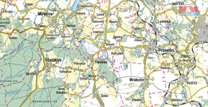 Prodej pole, Tisovec, 7341 m2