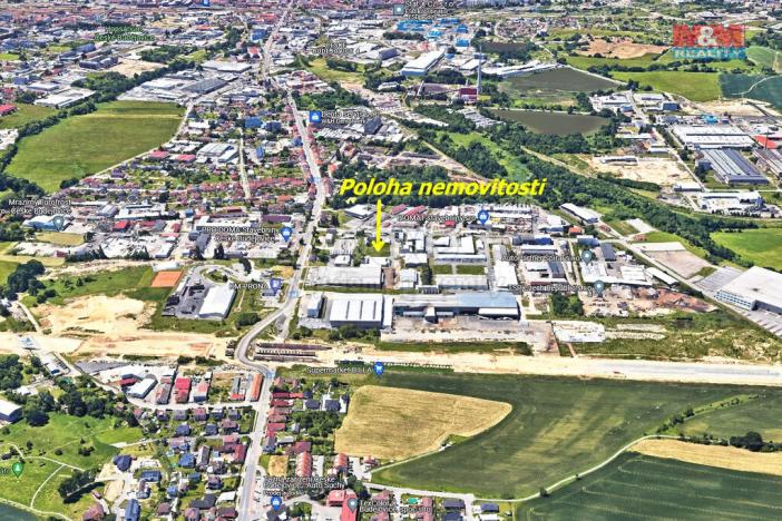 Pronájem výrobních prostor, České Budějovice, Rudolfovská tř., 529 m2