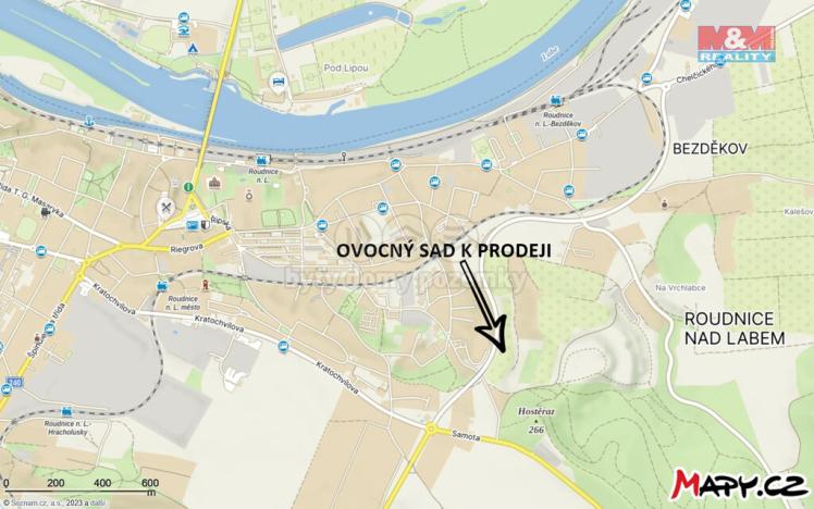 Prodej pole, Roudnice nad Labem, 10048 m2