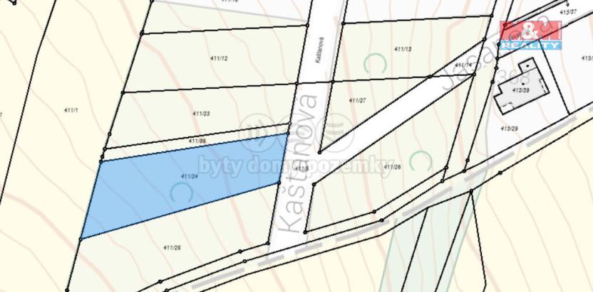 Prodej pozemku pro bydlení, Dubí - Mstišov, 1388 m2