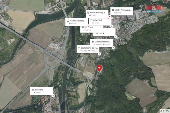 Prodej pozemku pro bydlení, Praha, Na Jitřence, 828 m2