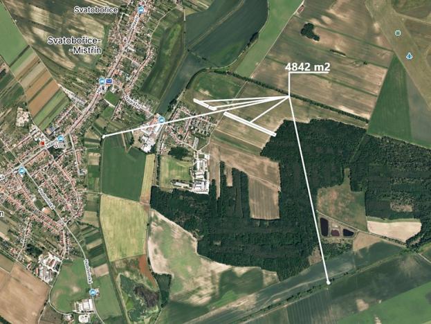 Prodej podílu zemědělské půdy, Svatobořice-Mistřín, 346 m2