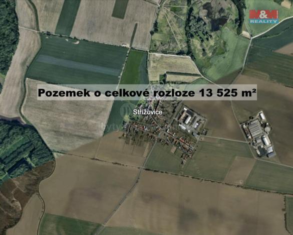 Prodej zemědělské půdy, Střížovice, 13525 m2