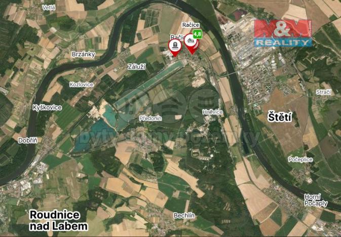 Prodej pozemku pro bydlení, Račice, 903 m2