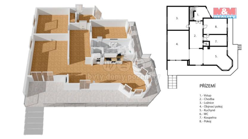 Prodej rodinného domu, Růžová, 495 m2