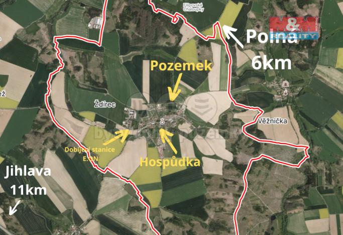 Prodej pozemku pro bydlení, Ždírec, 1166 m2