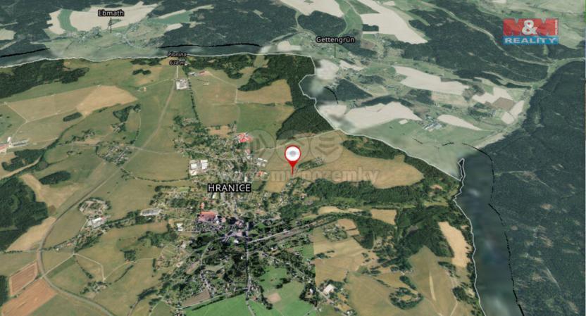 Prodej pozemku pro bydlení, Hranice, 1435 m2