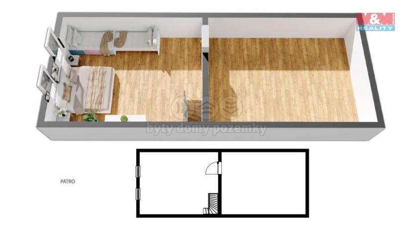 Prodej chalupy, Úpice - Radeč, 136 m2