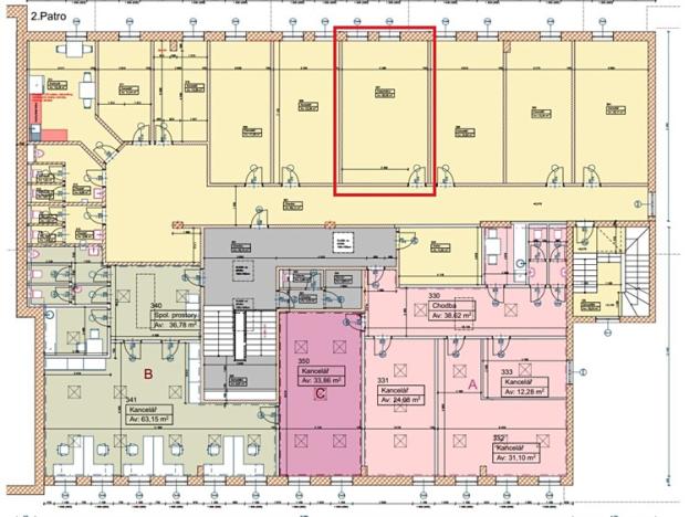 Pronájem kanceláře, Sedliště, 31 m2