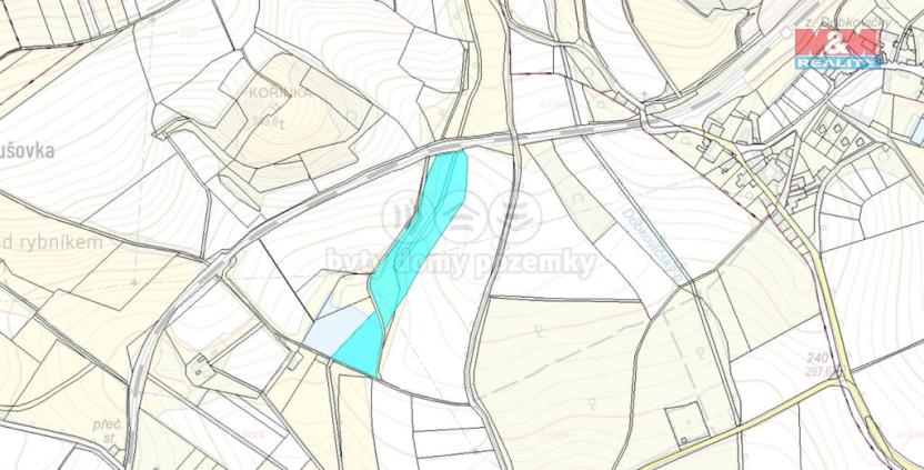 Prodej rybníku, Chotiměř, 28601 m2