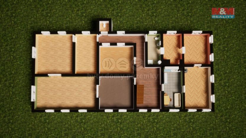 Prodej rodinného domu, Staré Křečany - Brtníky, 450 m2