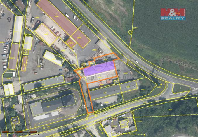 Pronájem výrobních prostor, Kadaň, Polní, 1200 m2