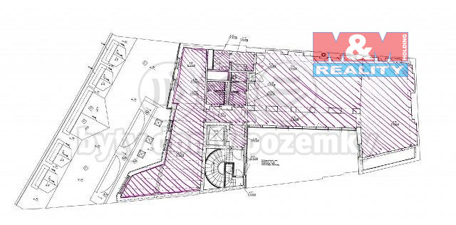 Pronájem kanceláře, Praha - Nové Město, Vodičkova, 171 m2