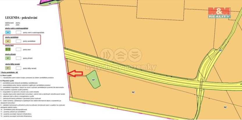 Prodej pole, Odrava, 1884 m2