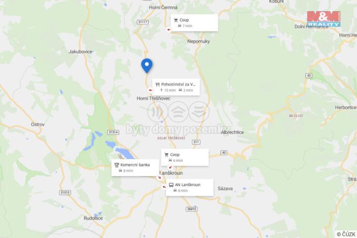 Prodej pozemku pro bydlení, Horní Třešňovec, 1354 m2