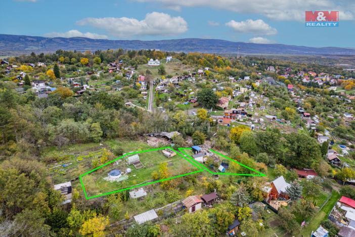 Prodej zahrady, Kadaň, 1017 m2