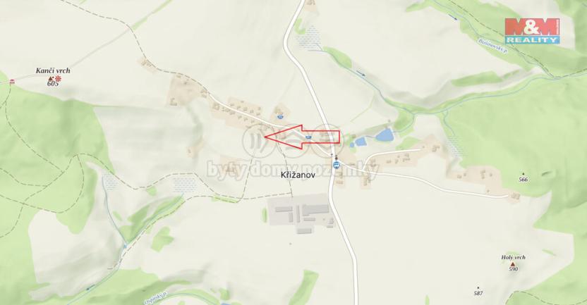 Prodej zahrady, Hynčina, 727 m2