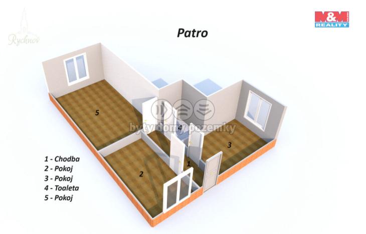 Prodej rodinného domu, Hroubovice, 90 m2