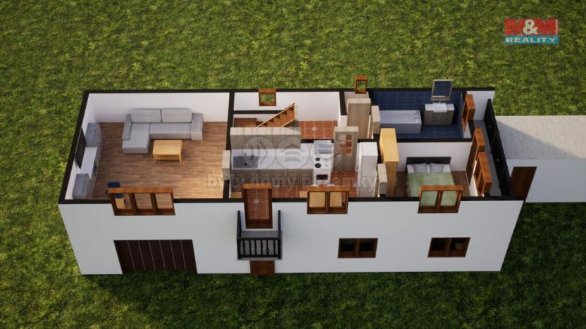 Prodej rodinného domu, Dolní Bousov, Příčná, 110 m2