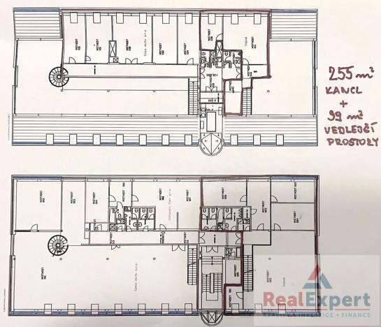 Pronájem kanceláře, Praha - Braník, Zelený pruh, 294 m2