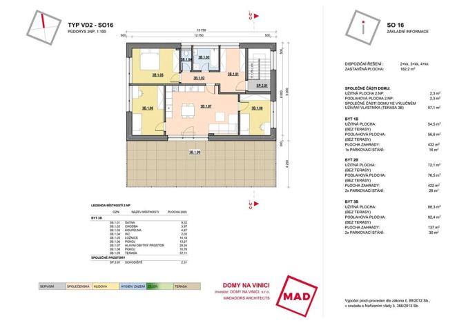 Prodej bytu 4+kk, Němčičky, 149 m2