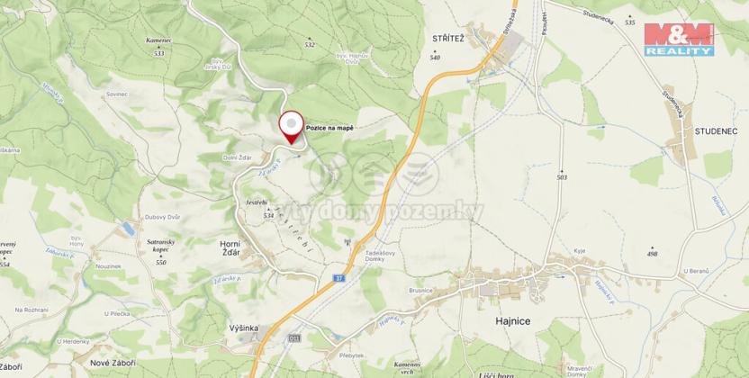 Prodej louky, Hajnice, 3357 m2