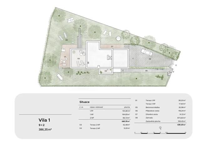 Prodej rodinného domu, Praha - Velká Chuchle, Nad závodištěm, 393 m2
