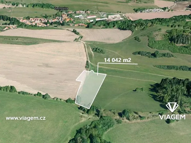 Prodej podílu pole, Volyně, 3120 m2