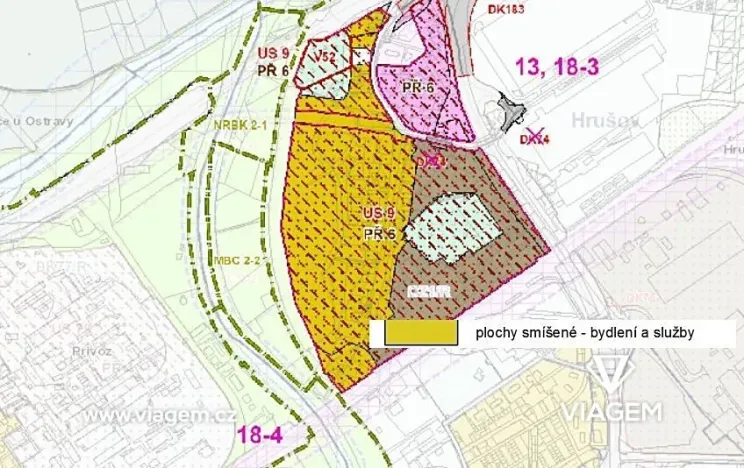 Prodej pole, Ostrava, 2651 m2